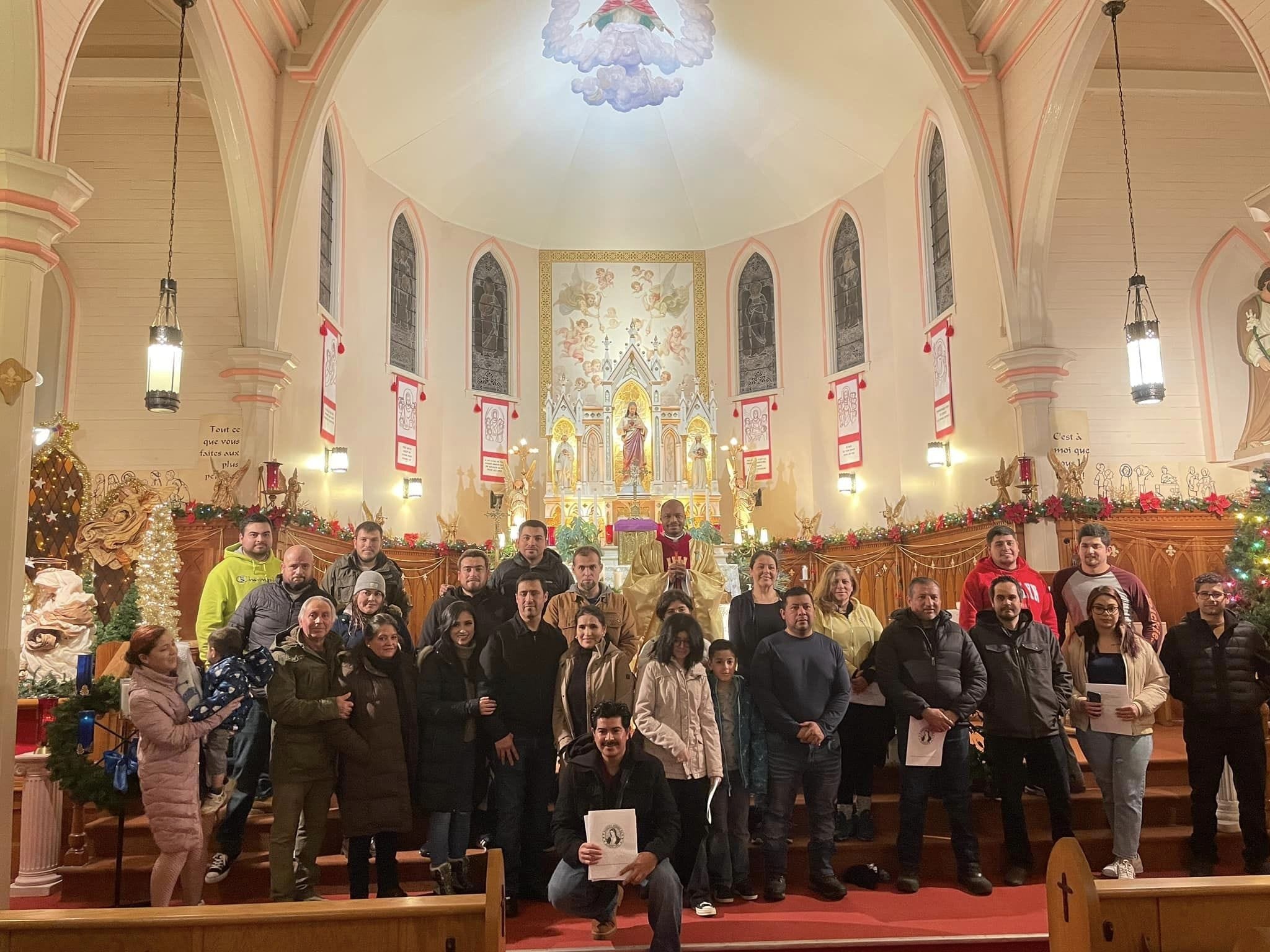 André et Louise Turbide, bénévoles 2021 de l’église Notre Dame du Mont-Carmel.